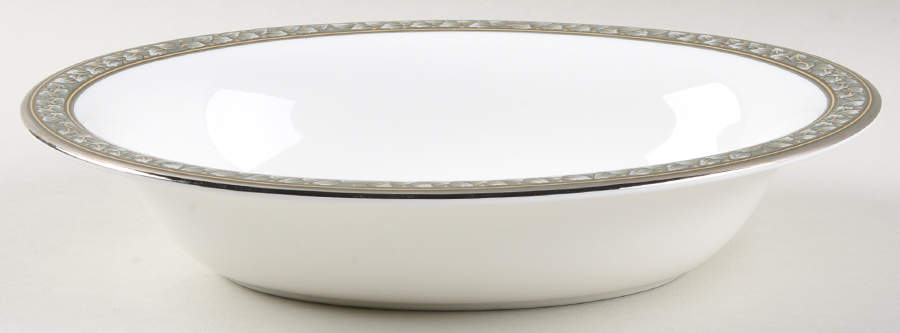 Laurel 9" Oval Vegetable Bowl by Waterford China-1