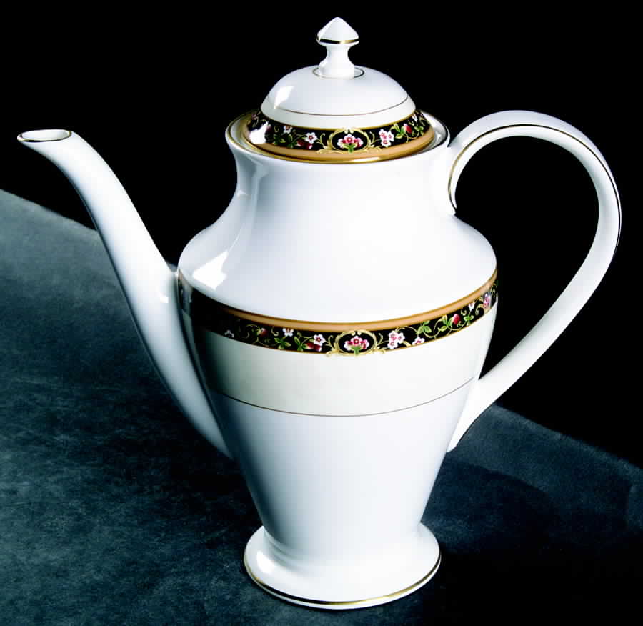 Rossmore Tea/Coffee Pot & Lid by Waterford China-1