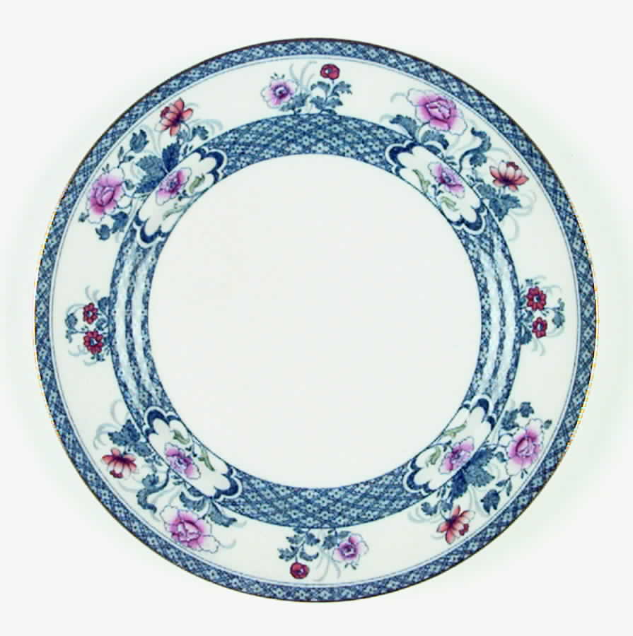 Old Nankin Salad Plate by F Winkle-1