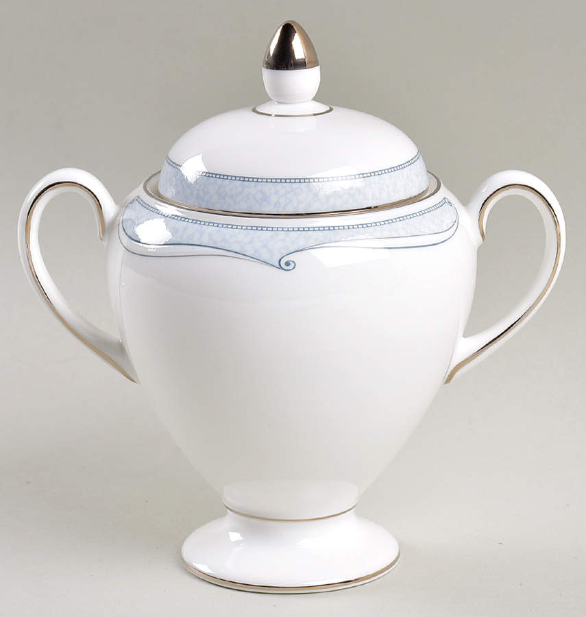 Venice Globe Shape Sugar Bowl & Lid by Wedgwood-1