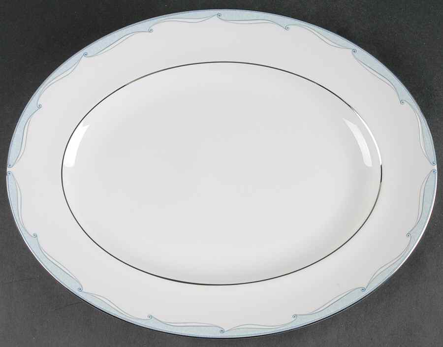 Venice 14" Oval Serving Platter by Wedgwood-1