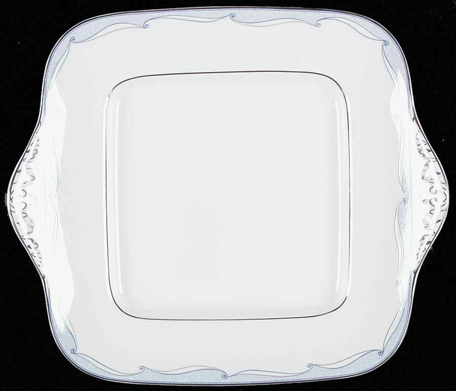 Venice Square Handled Cake Plate by Wedgwood-1