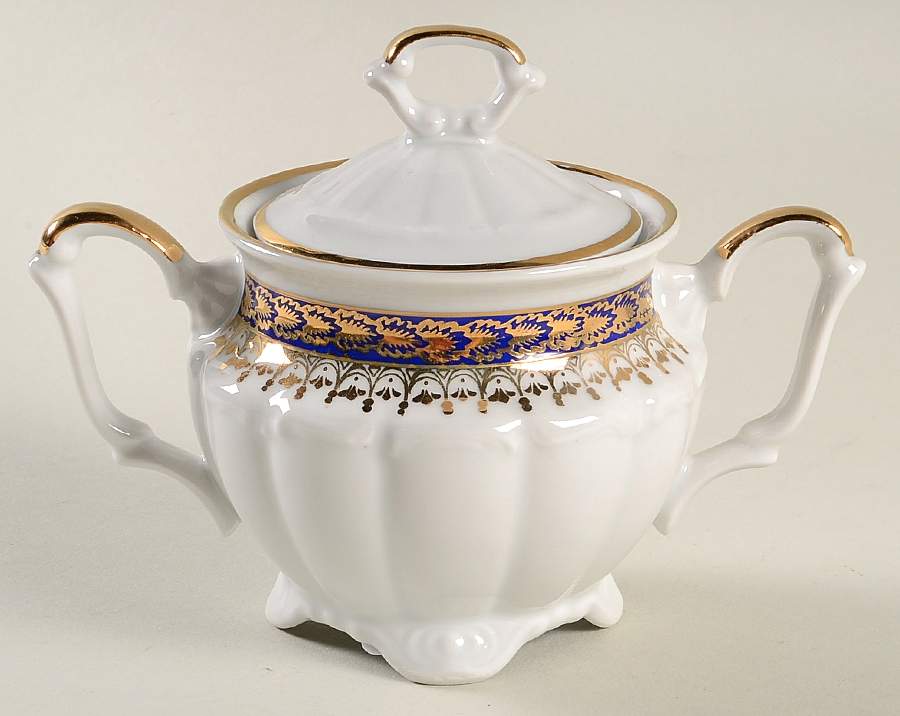 WLB24 Sugar Bowl & Lid by Walbrzych-1