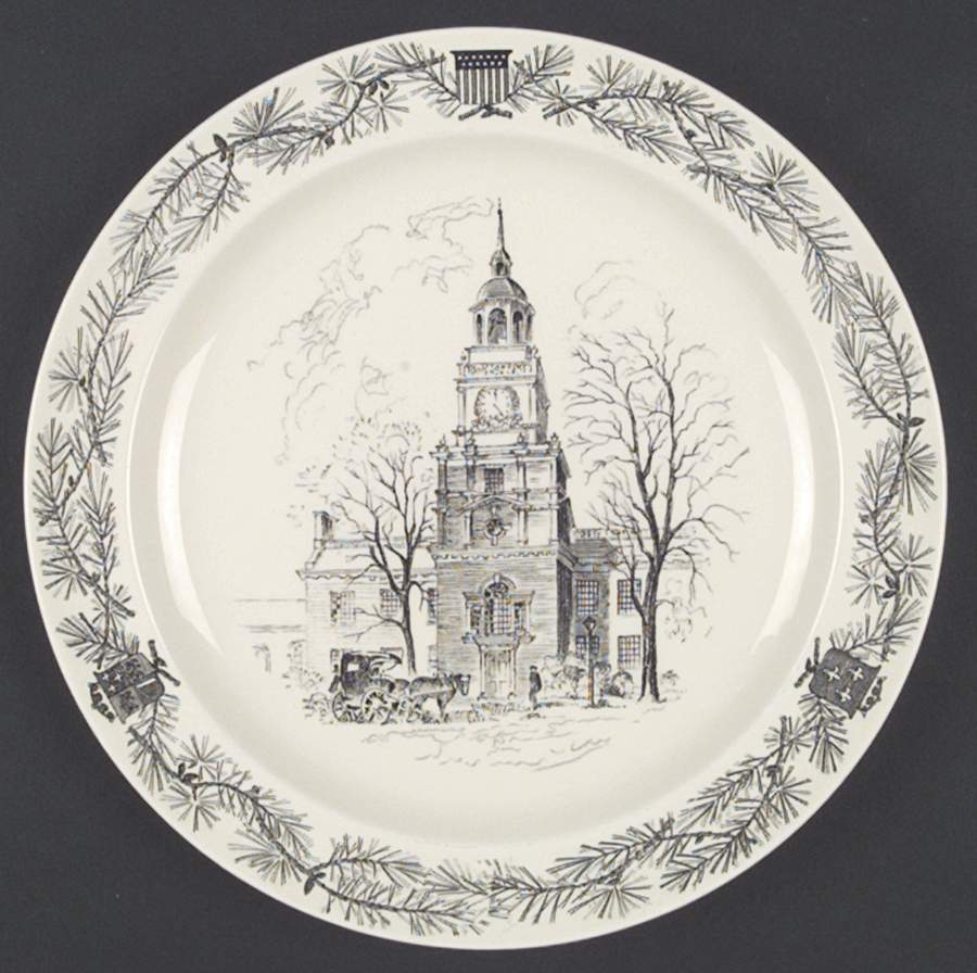 Greenfield Village Dinner Plate by Wedgwood-1