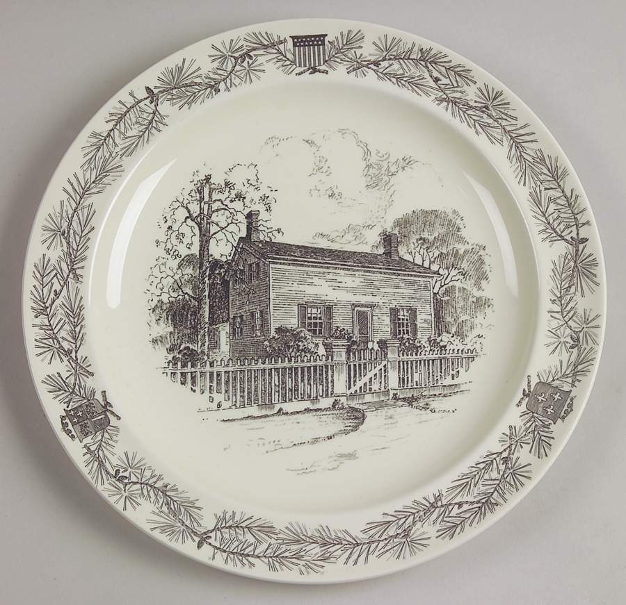 Greenfield Village Dinner Plate by Wedgwood-1