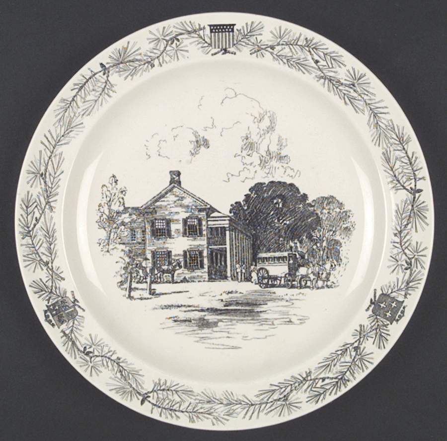 Greenfield Village Dinner Plate by Wedgwood-1