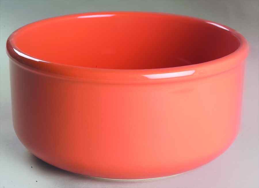 Solid Colours Orange 8" Round Vegetable Bowl by Waechtersbach-1