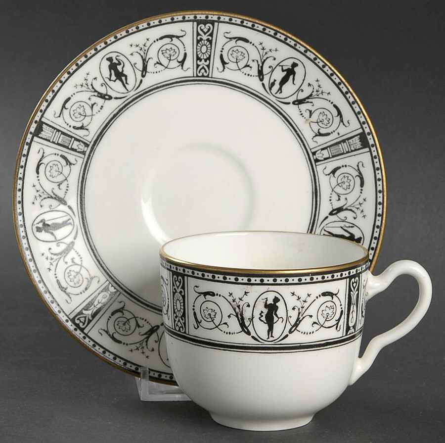 X9479 Flat Cup & Saucer Set by Wedgwood-1