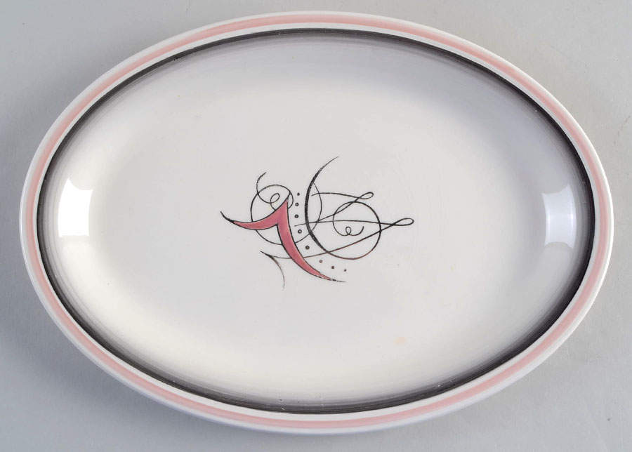 WOO21 12" Oval Serving Platter by Wood & Sons-1