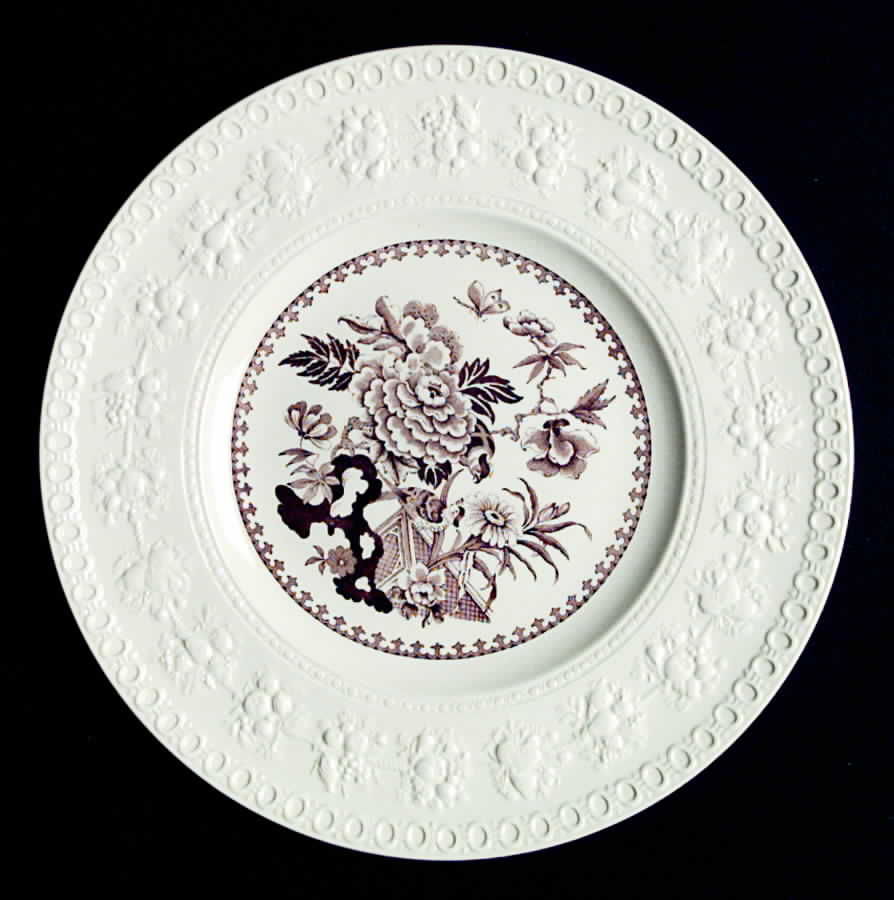 Bullfinch Wellesleybrown Dinner Plate by Wedgwood-1