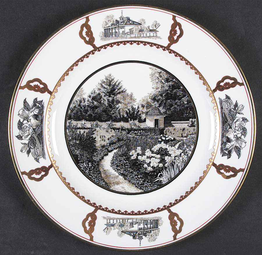 The Garden Club of America Dinner Plate by Wedgwood-1