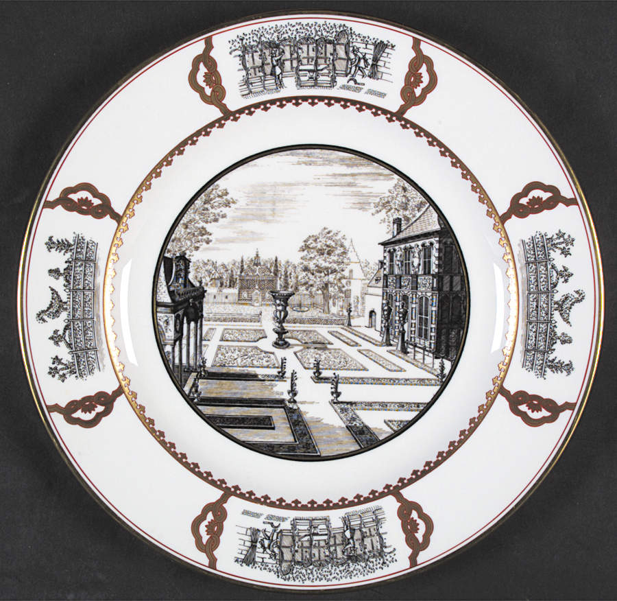 The Garden Club of America Dinner Plate by Wedgwood-1