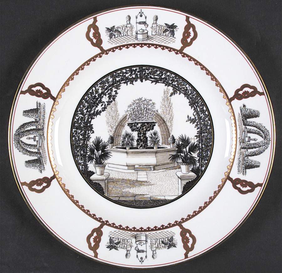 The Garden Club of America Dinner Plate by Wedgwood-1