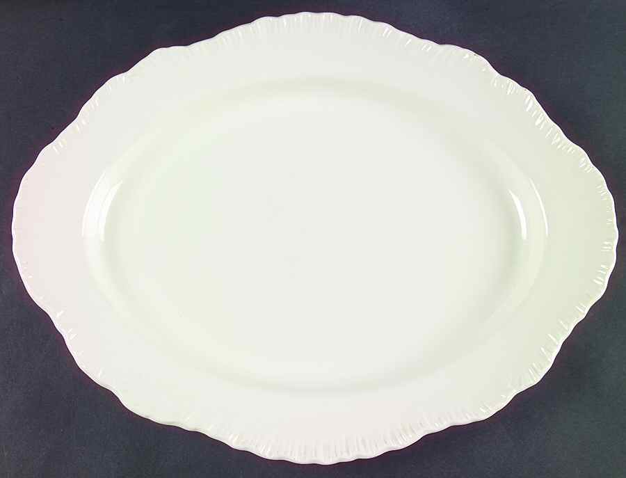 Shell Edge 16" Oval Serving Platter by Wedgwood-1