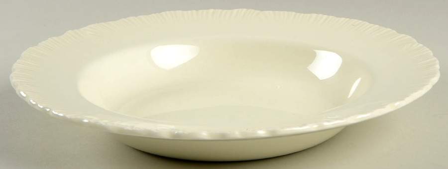 Shell Edge Rim Soup Bowl by Wedgwood-1