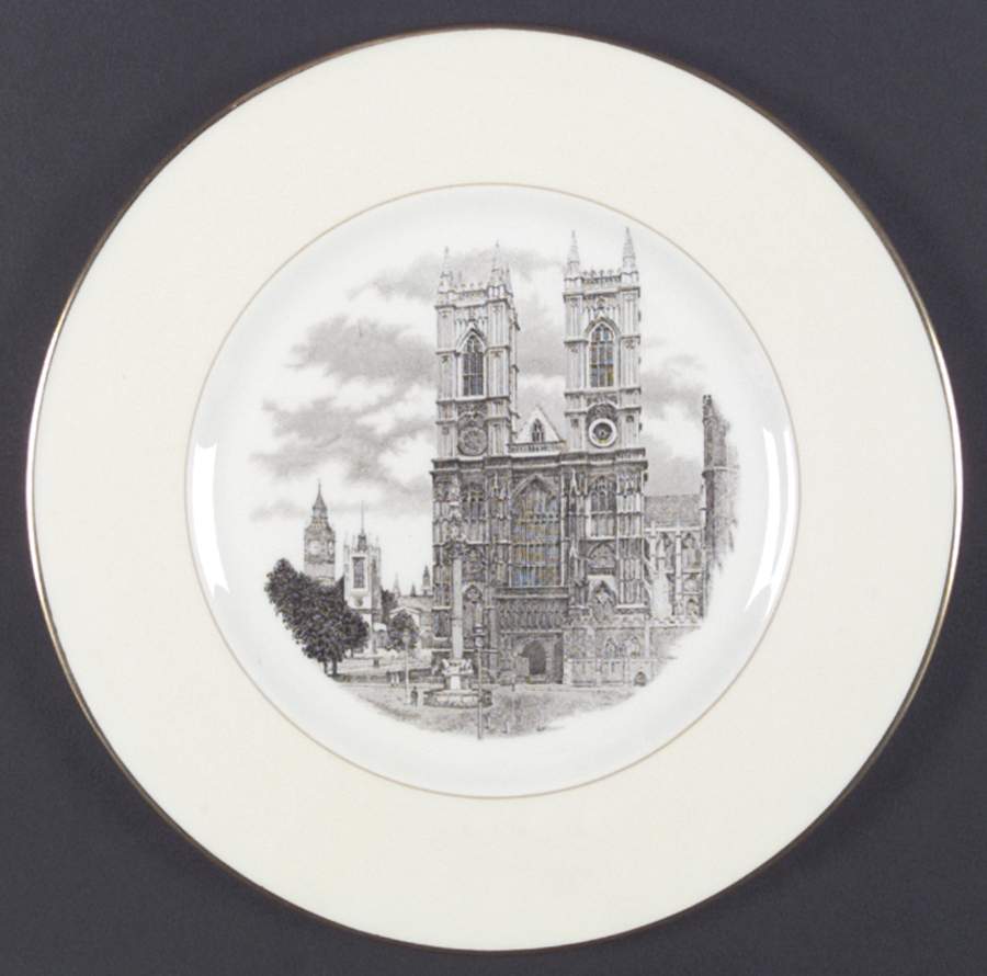 Old London Views  Dinner Plate by Wedgwood-1