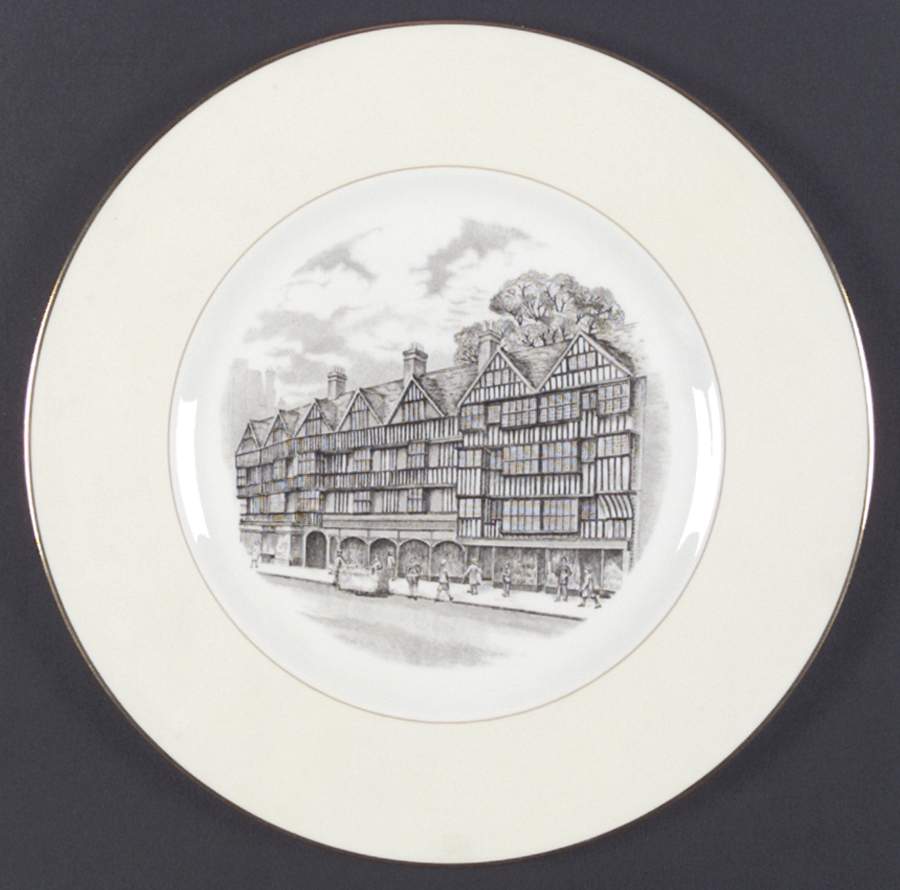Old London Views  Dinner Plate by Wedgwood-1