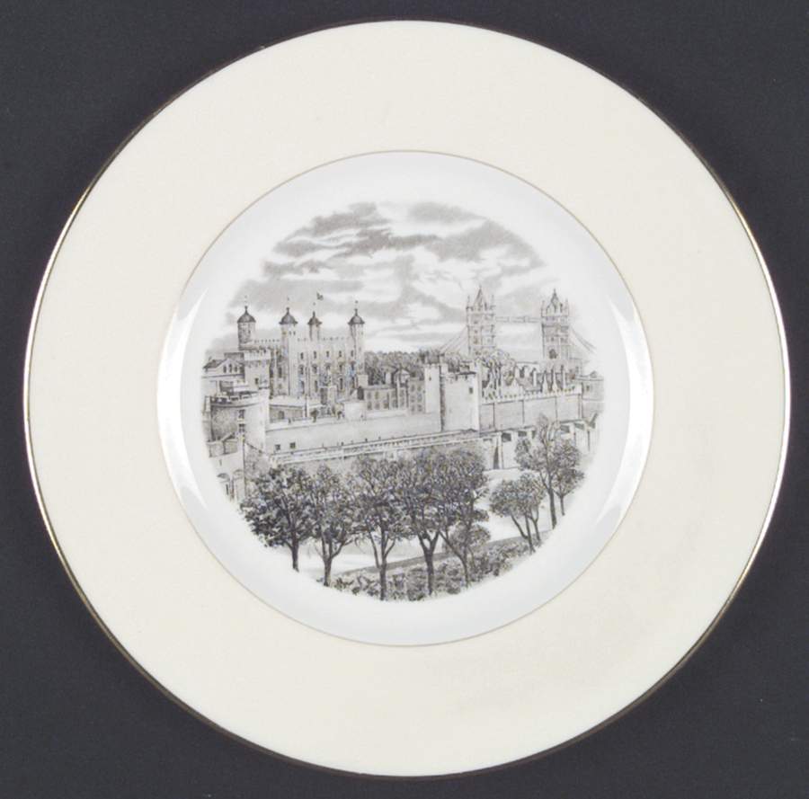 Old London Views  Dinner Plate by Wedgwood-1