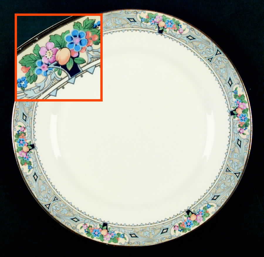 WIK4 Dinner Plate by F Winkle-1