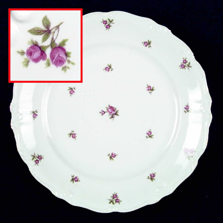 Rosette Dinner Plate by Winterling - Bavaria-1