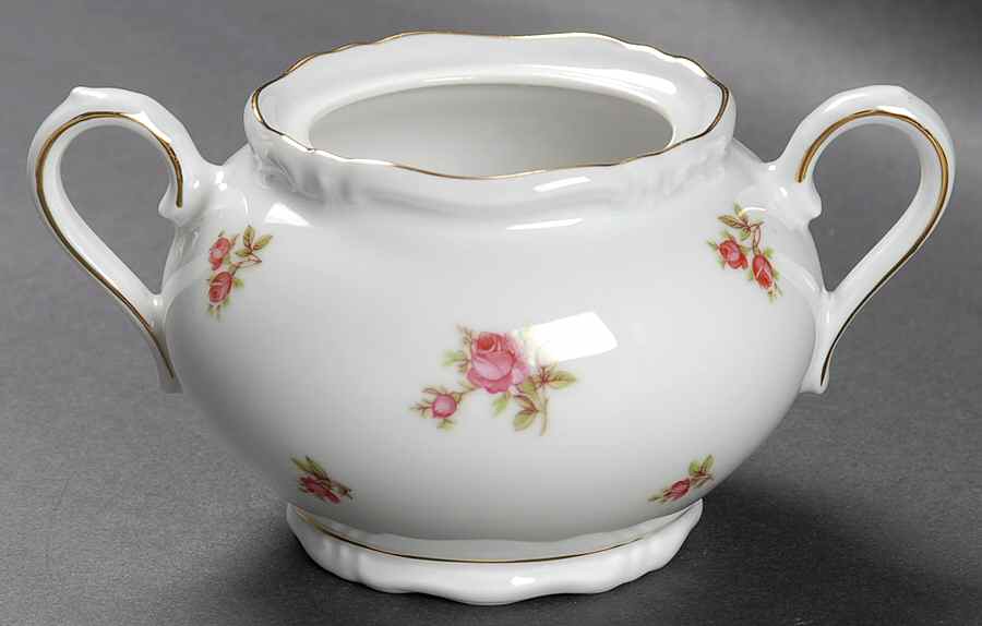 Rosette Sugar Bowl No Lid by Winterling - Bavaria-1