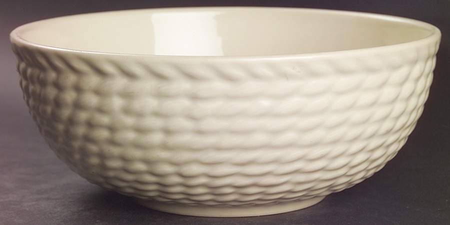 Stone Harbor Sand 8" Round Vegetable Bowl by Wedgwood-1