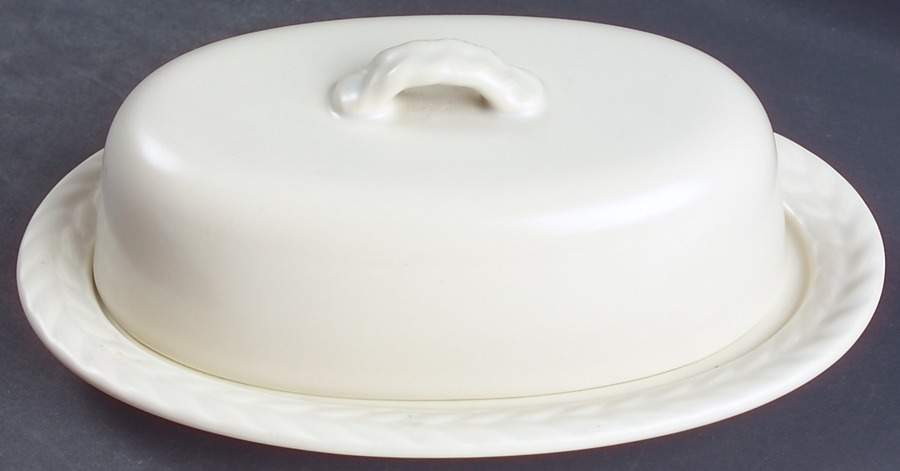 Stone Harbor Sand 1/4 Lb Covered Butter by Wedgwood-1