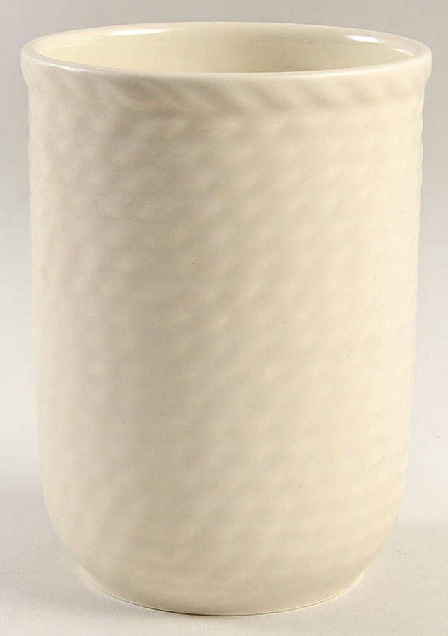 Stone Harbor Sand Small Canister No Lid by Wedgwood-1