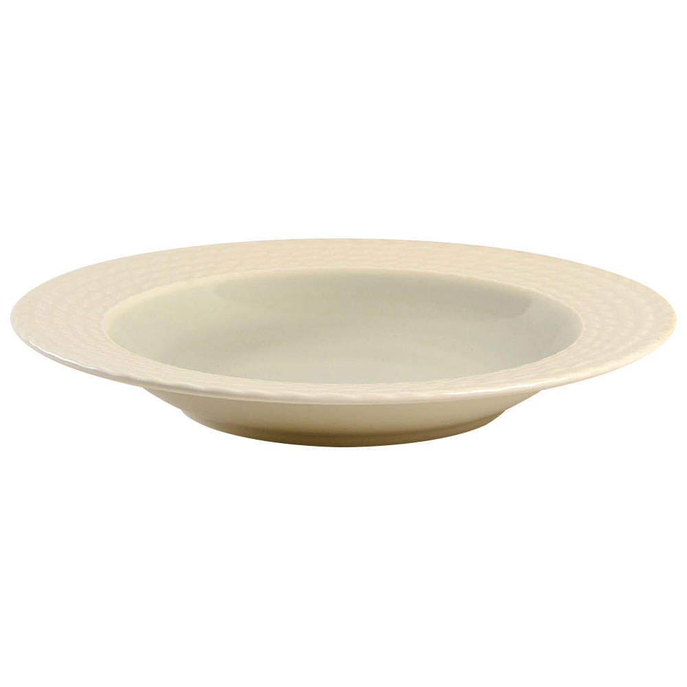 Stone Harbor Seagrass (Green) 9" Individual Pasta Bowl by Wedgwood-1