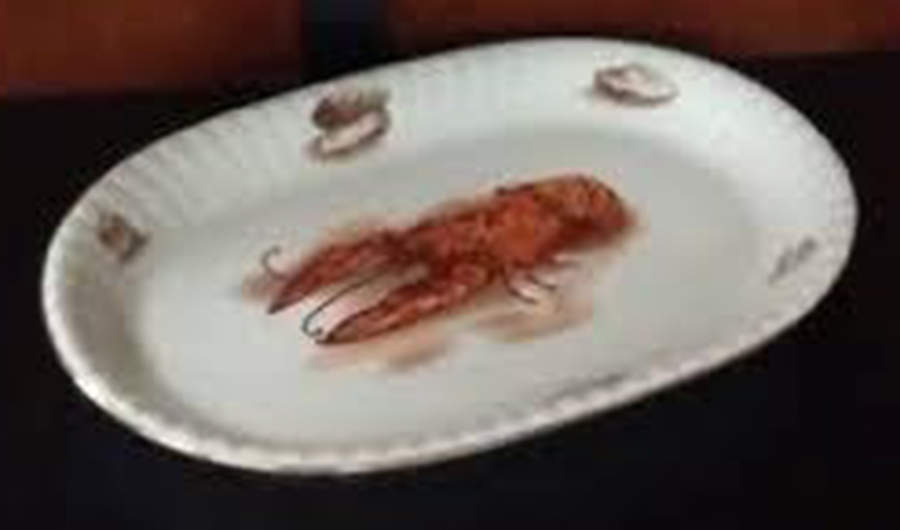 115 12" Oval Serving Platter by Wawel-1