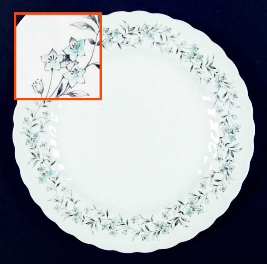Springtime Dinner Plate by Wood & Sons-1
