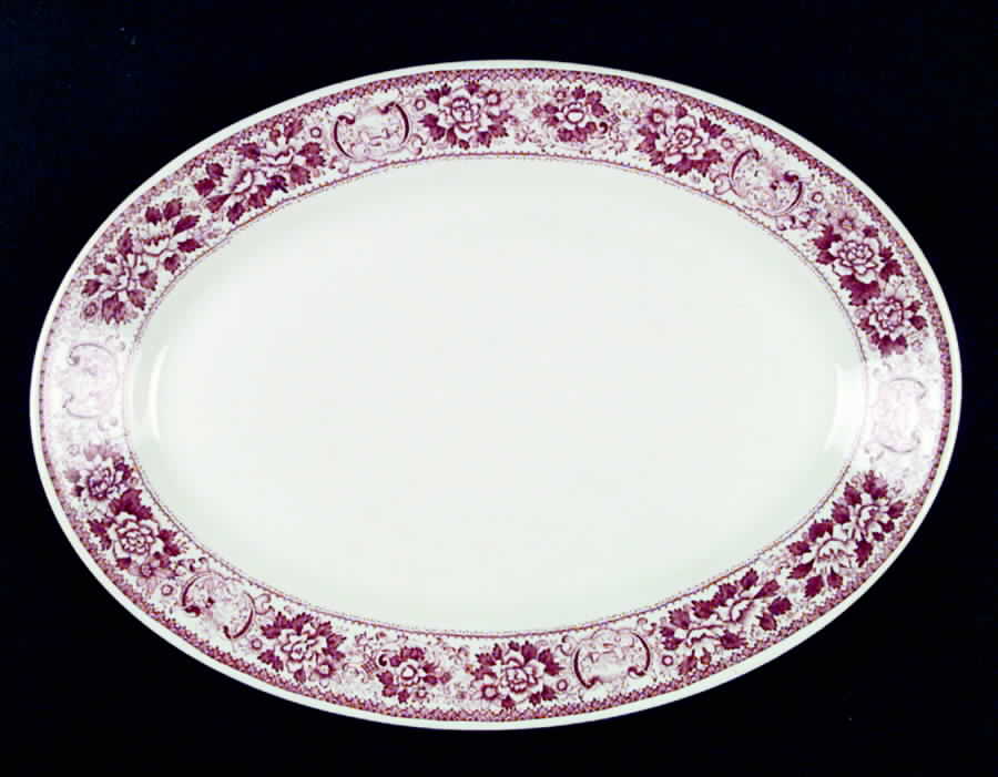 WLS4 12" Oval Serving Platter by Wellsville-1