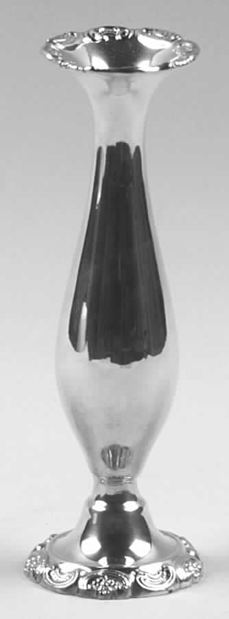 Baroque (Silverplate, Hollowware, Older) Silverplate Bud Vase by Wallace Silver-1