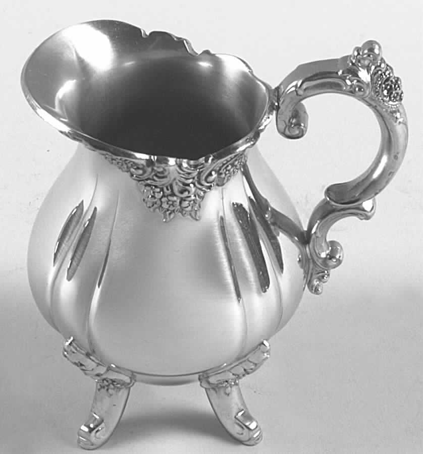 Baroque (Silverplate, Hollowware, Older) Silverplate Mini Creamer by Wallace Silver-1