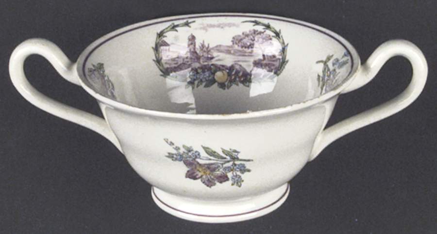 Clericy Footed Bouillon Cup by Wedgwood-1