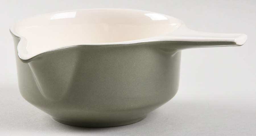 Moss Green Gravy Boat by Wedgwood-1