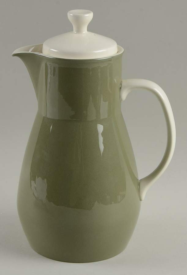 Moss Green Coffee Pot & Lid by Wedgwood-1