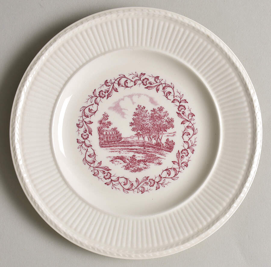 Scenes of Old New York Bread & Butter Plate by Wedgwood-1