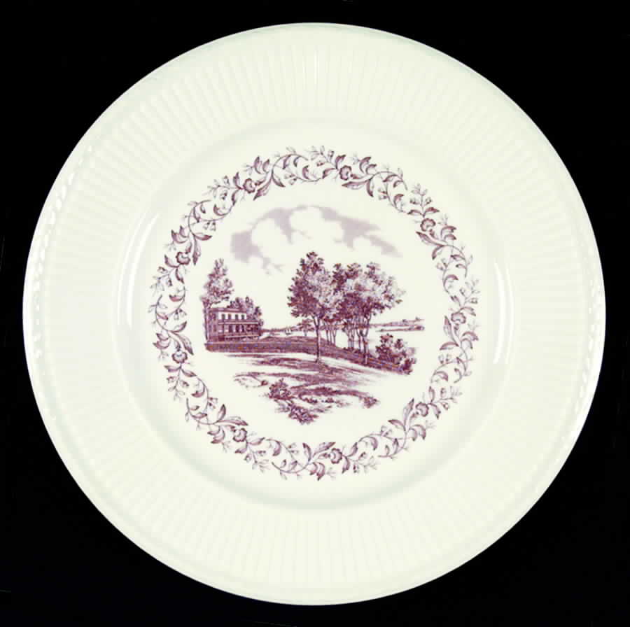 Scenes of Old New York Dinner Plate by Wedgwood-1
