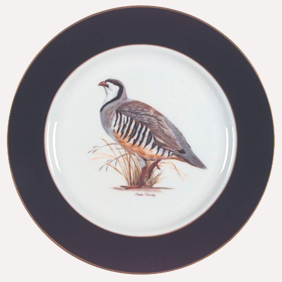 American Game Birds Dinner Plate by Woodmere-1