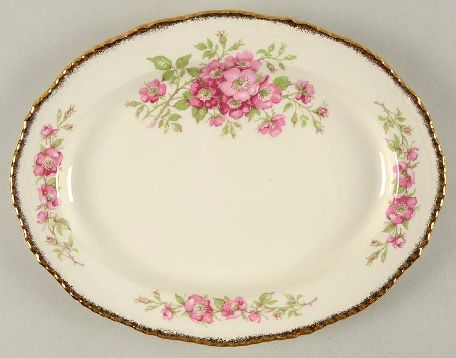 WOO26 10" Oval Serving Platter by Wood & Sons-1
