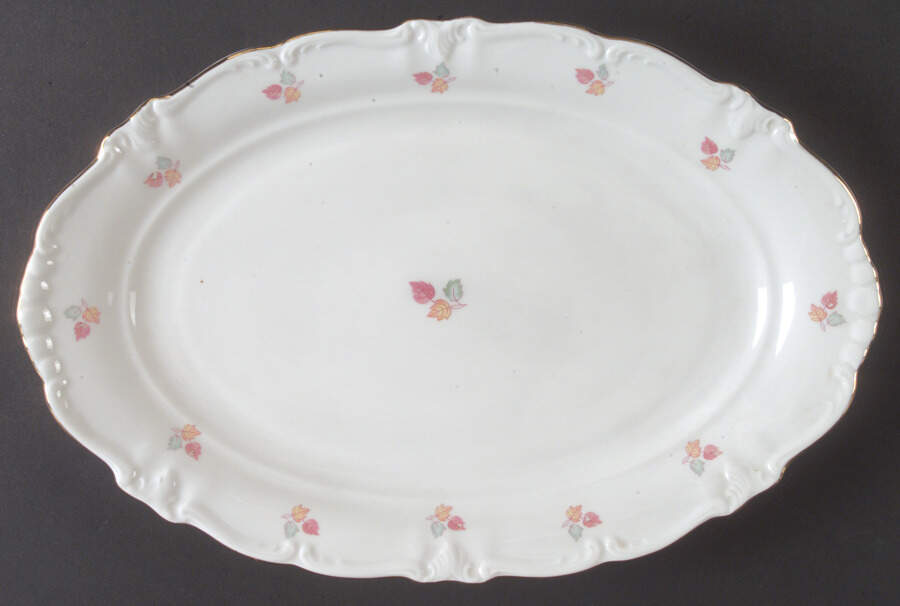 4217b 12" Oval Serving Platter by Winterling - Bavaria-1