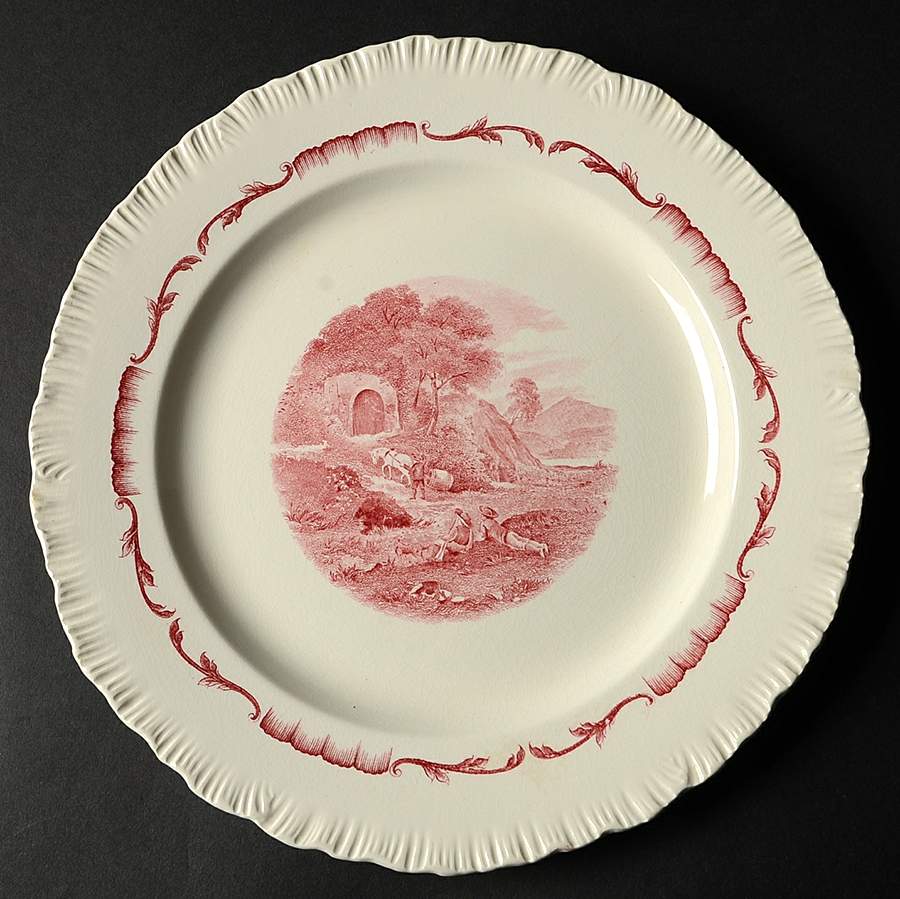 Salvator Red Dinner Plate by Wedgwood-1