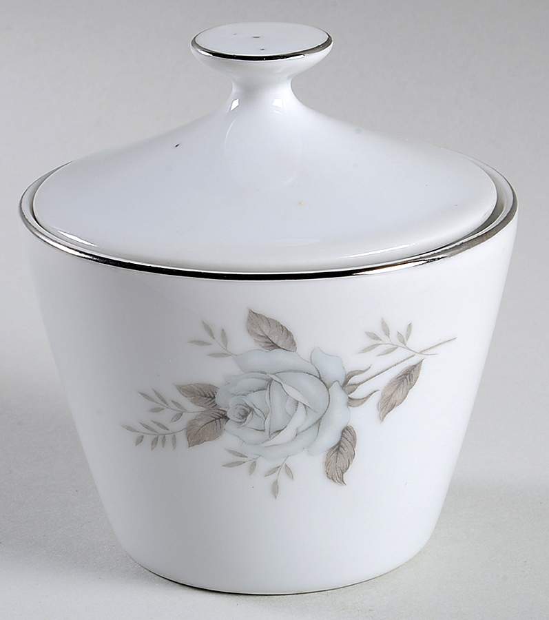 WNR1 Sugar Bowl & Lid by Windsor Rose-1