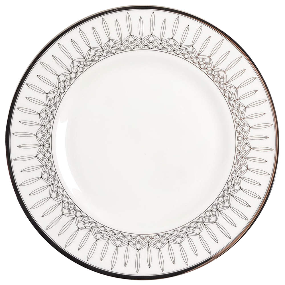 Lismore Platinum Accent Salad Plate by Waterford China-1
