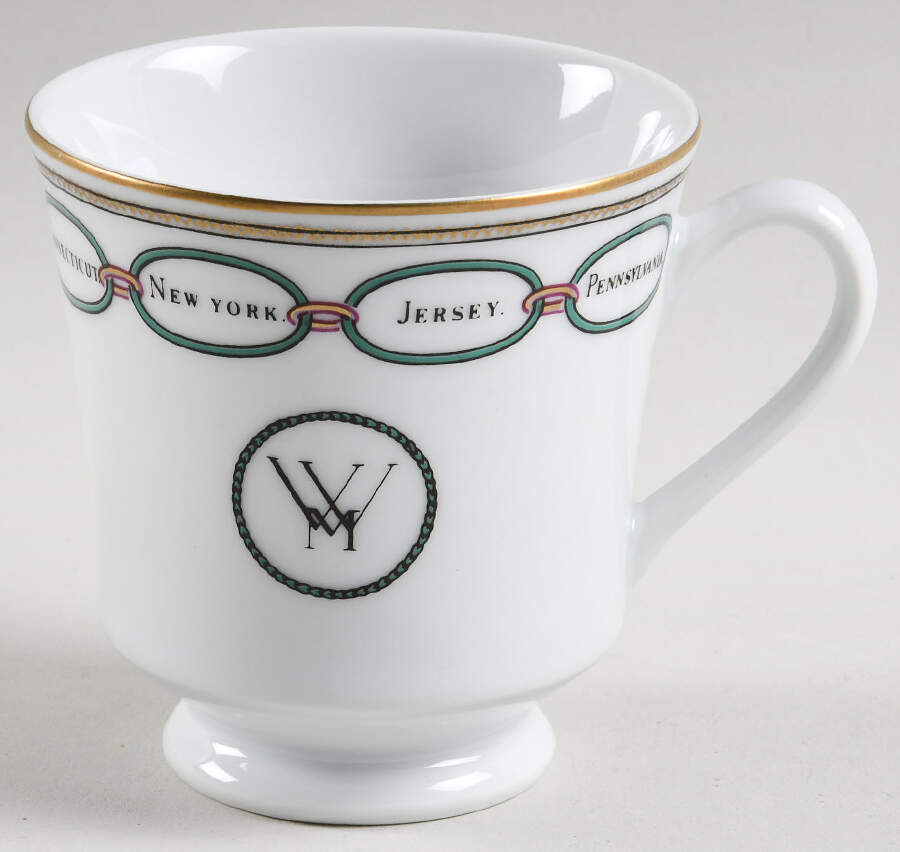 The White House Collection (Black Backstamp) Footed Cup by Woodmere-1