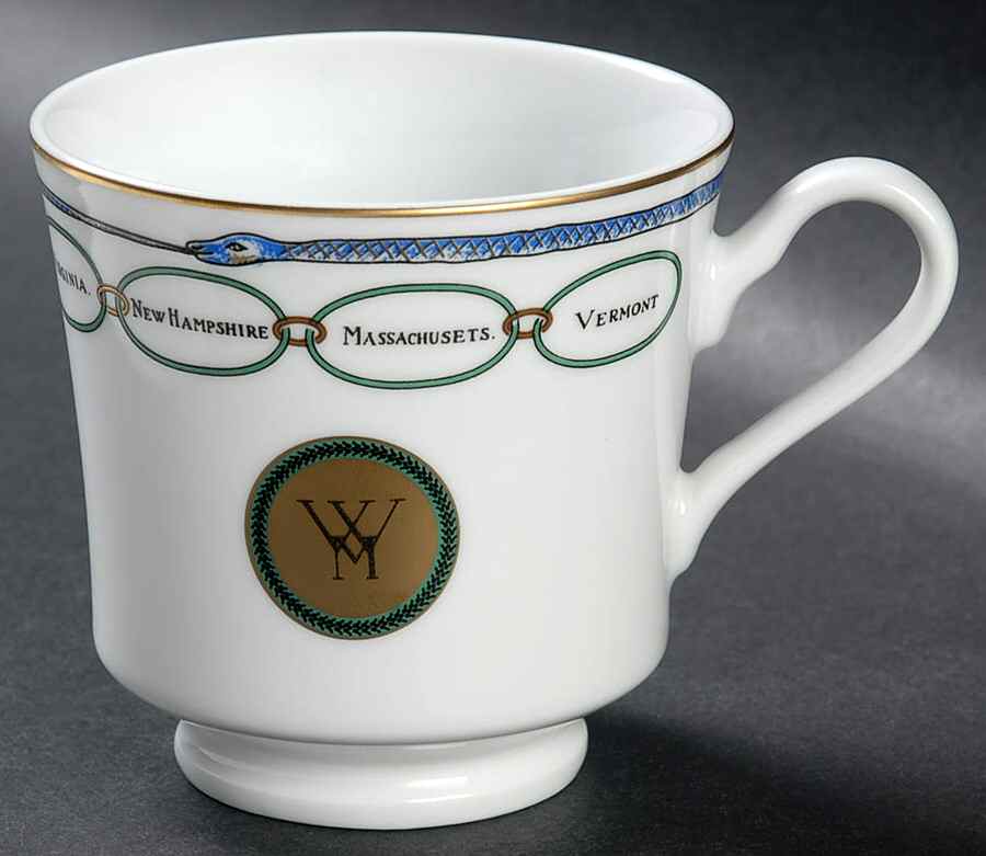 The White House Collection (Black Backstamp) Footed Cup by Woodmere-1