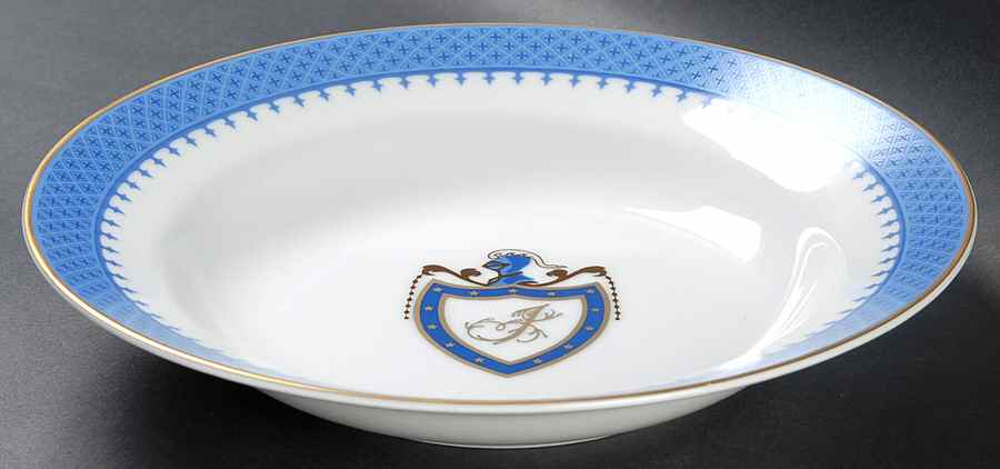 The White House Collection (Black Backstamp) Large Rim Soup Bowl by Woodmere-1