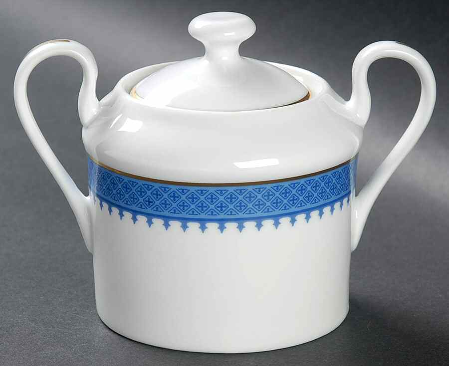 The White House Collection (Black Backstamp) Sugar Bowl & Lid by Woodmere-1