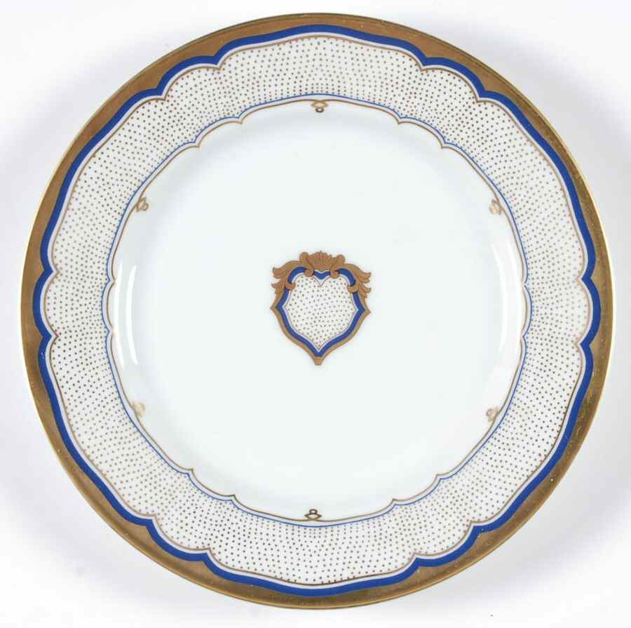 Franklin Pierce Salad/Dessert Plate by Woodmere-1
